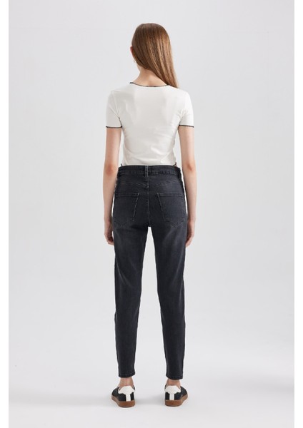 Rebeca Skinny Fit Normal Bel Dar Paça Bilek Boy Jean Pantolon B1933AX23AU