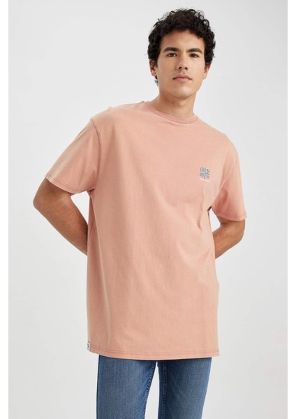X Wiser Wash Regular Fit Bisiklet Yaka %100 Pamuk Tişört A0948AX23SP