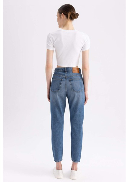 Wiser Wash Mom Fit Jean %100 Pamuk Pantolon Z9722AZ23SP