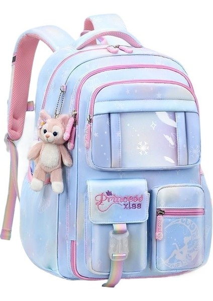 Ilkokul 1'den 6'ncı Sınıfa Kadar Okul Çantaları, Kızlar Için Hafif ve Basit Sırt Çantaları, Ortaokul Kız Çocukları Için Kalp Dostu Çocuk Sırt Çantaları (Yurt Dışından)