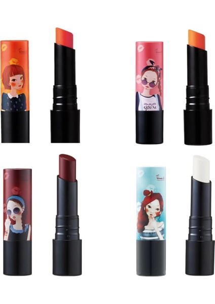 Tint Lip Essence Balm Renkli Dudak Balmı Nemlendirici Onarıcı Besleyici 4g