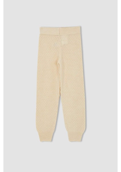 Kız Çocuk Triko Tayt X9411A622WN