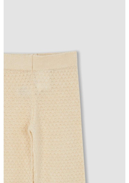 Kız Çocuk Triko Tayt X9411A622WN