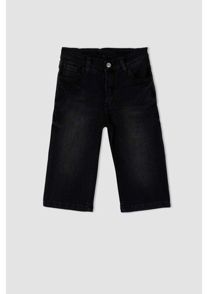 Erkek Çocuk Jean Bermuda Şort Y9195A622HS