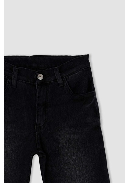 Erkek Çocuk Jean Bermuda Şort Y9195A622HS