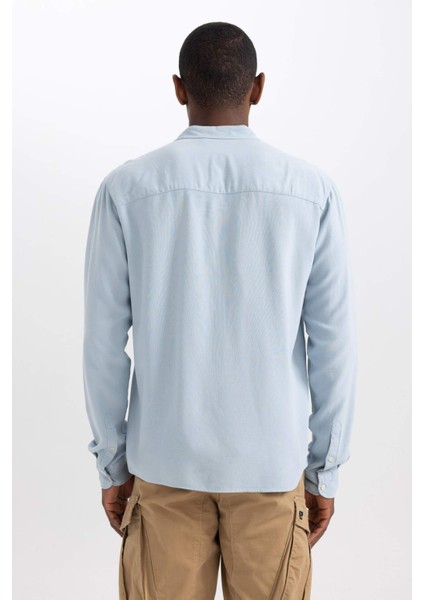 Regular Fit Uzun Kollu Gömlek A0876AX23SM