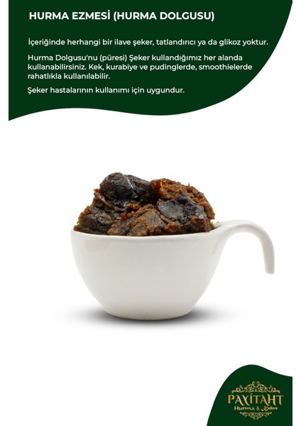 - Hurma Dolgu Malzemesi, Ezme 1 kg