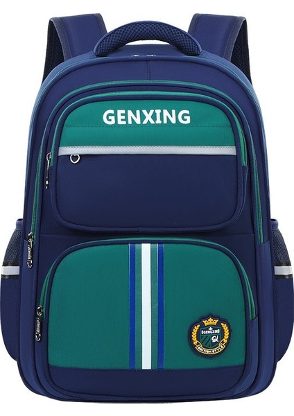 Erkek, Kız, Ilkokul Öğrencileri, 1, 2, 3, 4, 5 ve 6. Sınıflar Için, Yük Azaltıcı, Omurgayı Koruyan, Hafif, Su Geçirmez Erkek Sırt Çantası (Yurt Dışından)