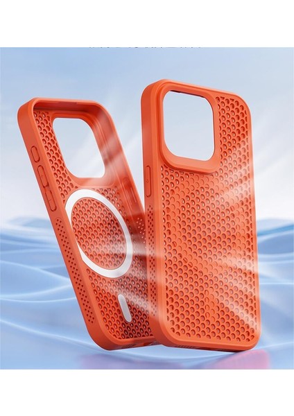 iPhone 11 Honeycomb Soğutma Mesh Manyetik Şarj Kılıfı (Yurt Dışından) modelleri