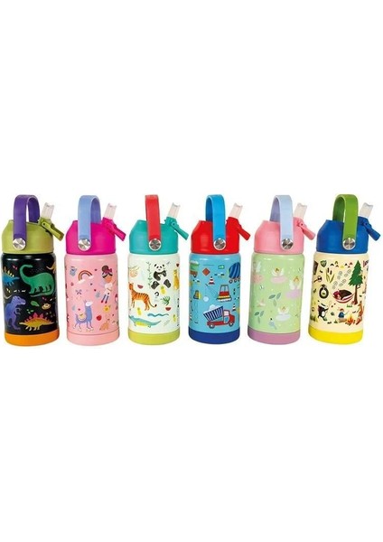 Paslanmaz Çelik Pipetli Suluk - Enchanted