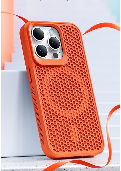 iPhone 13 Pro Honeycomb Soğutma Mesh Manyetik Şarj Kılıfı (Yurt Dışından) indirimleri
