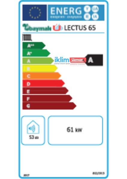 Lectus 65 Duvar Tipi Yoğuşmalı Kazan - Pompa Hariç