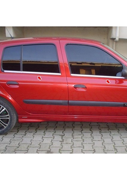 Alminox Oto Renault Clio 2 Krom Cam Çıtası 1999-2006 fiyatları