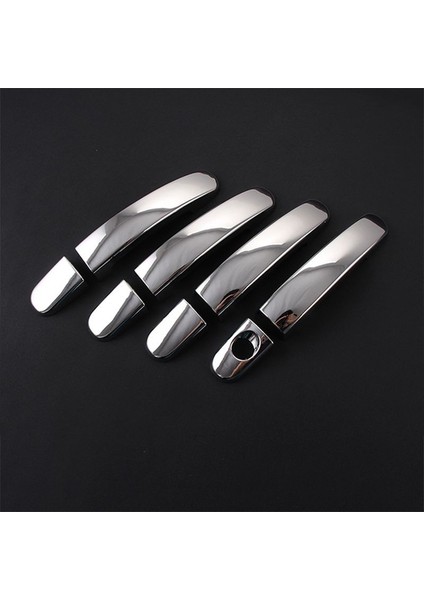 Alminox Oto Ford Focus 3 Kapı Kolu 2011 2018 4 Kapı 8 Parça Paslanmaz Çelik