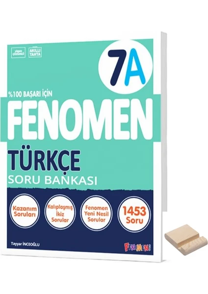 Fenomen Yayıncılık 7. Sınıf A Serisi Türkçe Soru Bankası