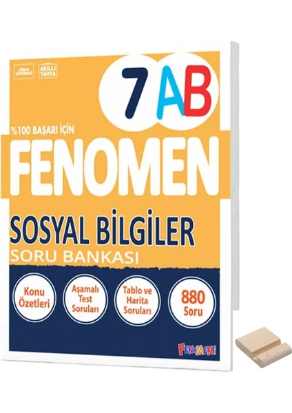 Fenomen Yayıncılık 7. Sınıf Sosyal Bilgiler Soru Bankası