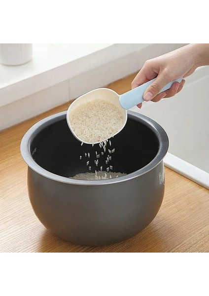 Klipsli Ölçü Kaşığı Gıda Erzak Küreği Baharat Çay Kahve 180 ml modelleri
