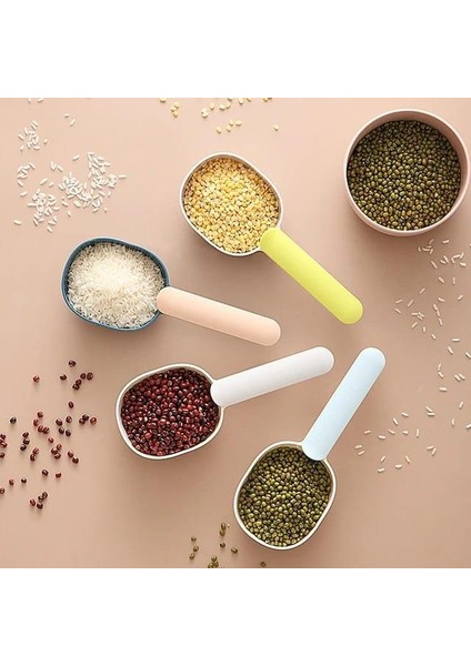 Klipsli Ölçü Kaşığı Gıda Erzak Küreği Baharat Çay Kahve 180 ml indirimleri
