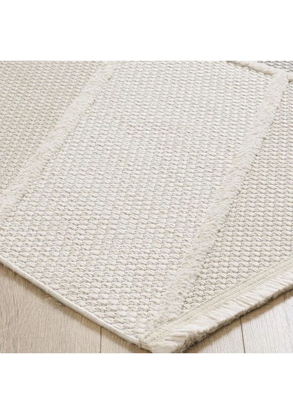 Shibori Trooper Kaymaz Tabanlı Antialerjik Halı - Bej - 120x180 cm fiyatları