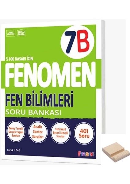 Fenomen Yayıncılık 7. Sınıf B Serisi Fen Bilimleri Soru Bankası