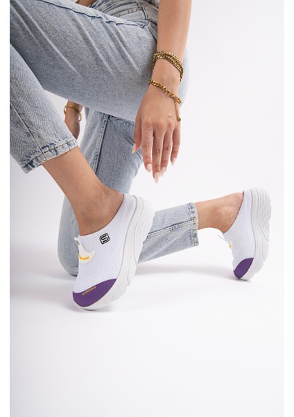 Kadın Dolgu Taban Ortopedik File Sabo Doktor Hemşire Hastane Aşçı Terliği SS001-0278 Beyaz