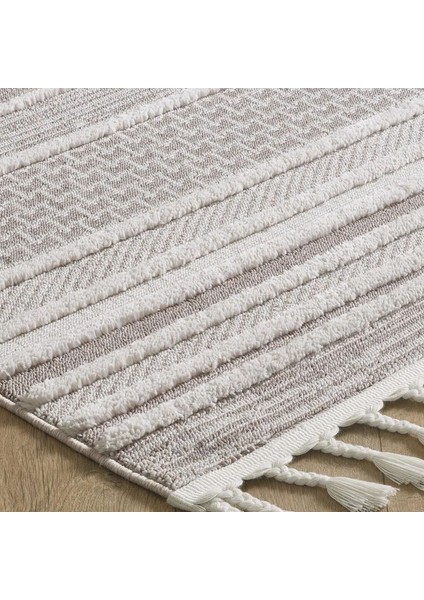 Bilbao Shale Modern Iskandinav Desenli Halı - Krem - 120x180 Cm fiyatları