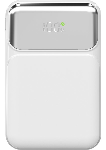 P104 10000MAH Prm Dahili Kablolu HSC22.5W+PD20W Beyaz Powerbank fiyatları