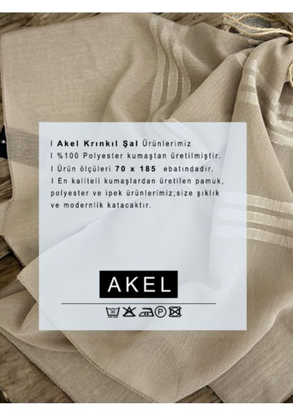 Krınkıl Şal Ebat 70 x 185 fiyatları