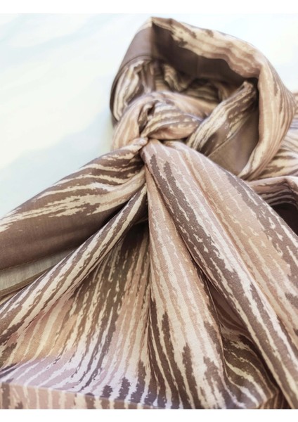 Desenli Pamuk Şal Çizgili Desen Şal Ebat 75 x 185 fırsatları