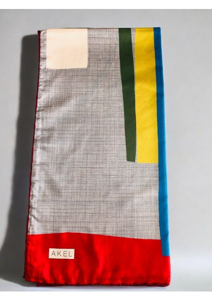 Alfa Twill Eşarp Çizgili Desen Ebat 95 x 95