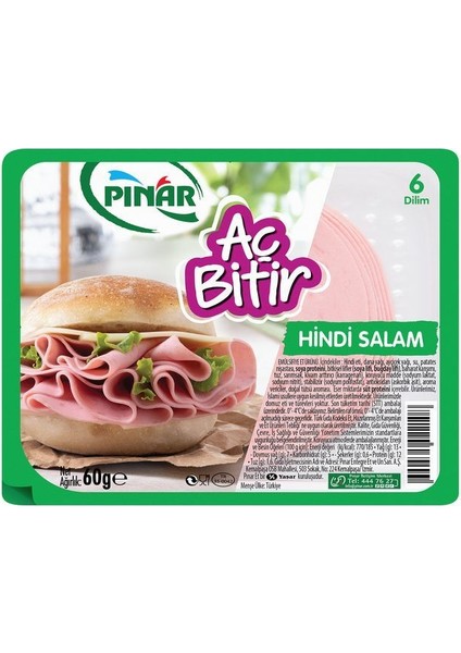 Aç Bitir Salam Büyük Dilim 60 G