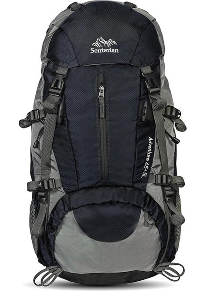 Turi Backpack 45+5 Sırt Çantası Siyah