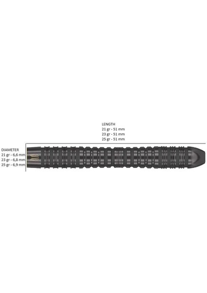 Bolid Void 04 % 90 Tungsten Sp Çelik Uçlu Dart Oku