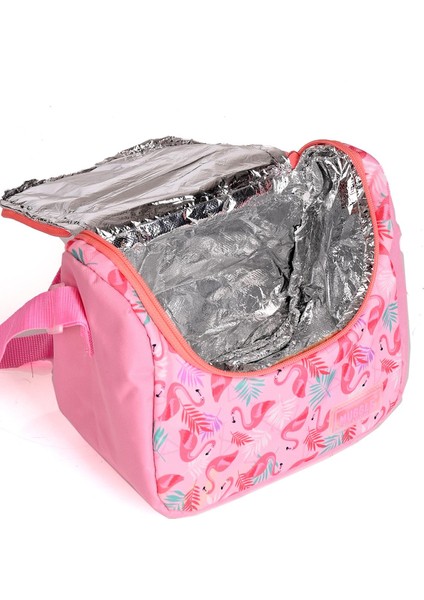 Flamingo Termal Beslenme Çantası Su Geçirmez Hafif Tasarım 23x18x15 cm modelleri