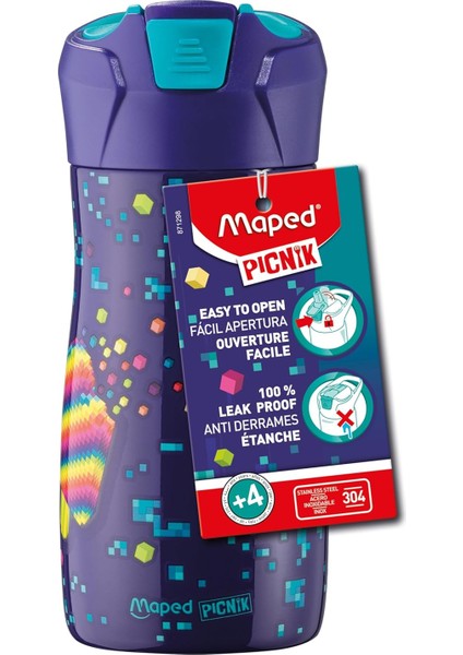 Picnik Pixel Paslanmaz Çelik Matara 430 ml (871298)