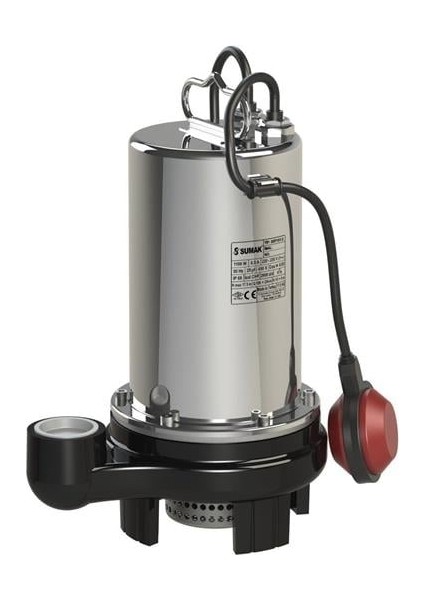 SDF18/1.5 Y Kirli Su Dalgıç Pompa Monofaze (220V) 1.8 Hp