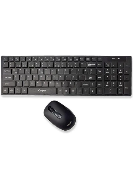 Kablosuz Klavye Mouse Set Siyah Usb, SK.CS-AX7900-W