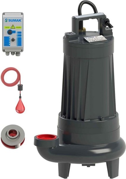 Sdt 30/2 Foseptik Dalgıç Pompa Trifaze (380V) 3 Hp