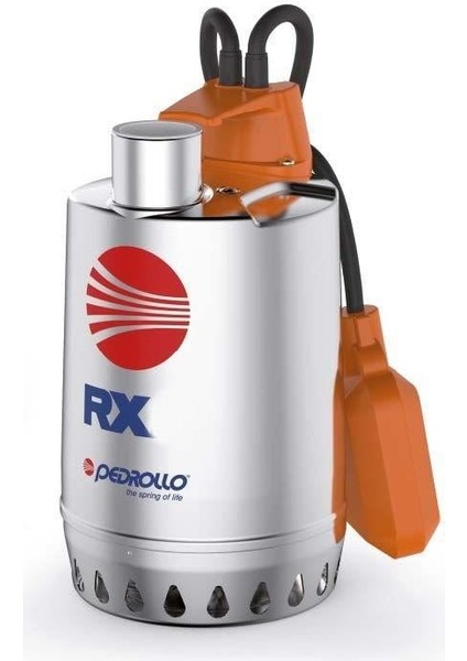 Rxm 5 Flatörlü Full Paslanmaz Drenaj Dalgıç Pompa Monofaze (220 Volt) 20 Mss 18 M³/h