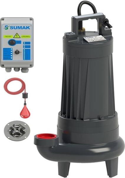 Sbrt 40/2-P Parçalayıcı Bıçaklı Foseptik Dalgıç Pompa Trifaze (380V) 4hp