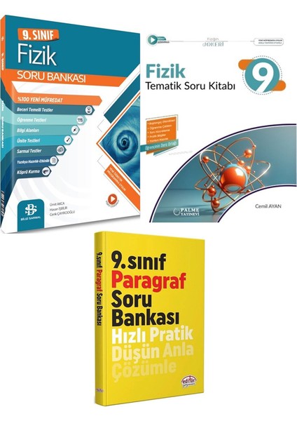 9. Sınıf Fizik Soru Bankası – Paragraf Set