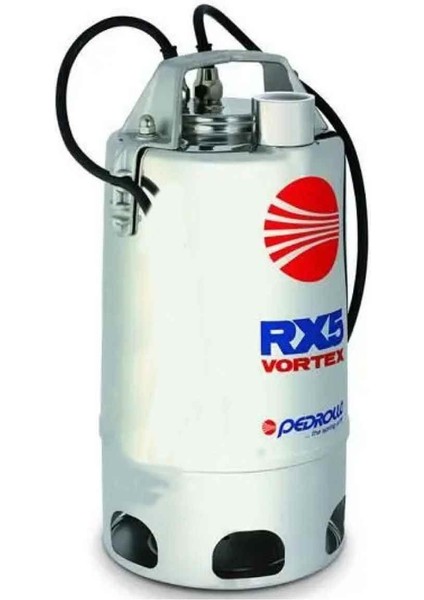 Rx 5/40 Flatörlü Full Paslanmaz Drenaj Dalgıç Pompalar Trifaze (380V) 13 Mss 22.8 M³/h