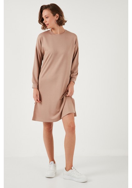 Modest Oysho Kumaş Relaxed Fit Yırtmaçlı Tunik Bayan Tunik 5865878 indirimleri