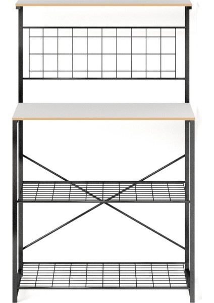 Çok Amaçlı Dolap Mutfak Rafı Bango Masa Beyaz 1434