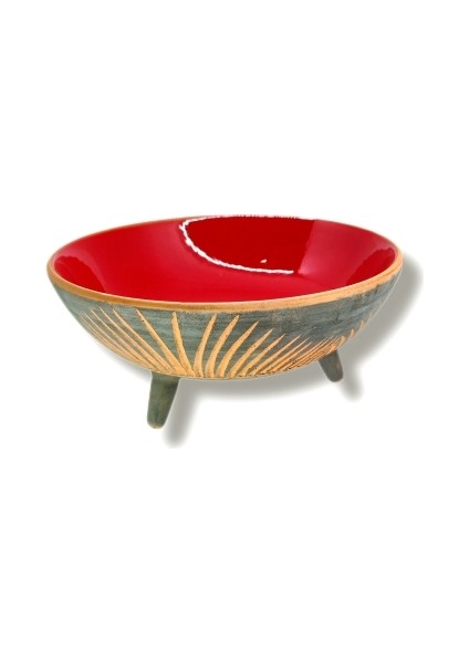 Dekoratif Ayaklı Kase 25CM