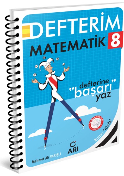 8. Sınıf Matematik Defterim - 8. Sınıf Matematik Atölyem + Anahtarlık