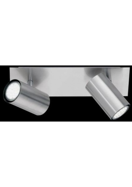 Demet Habek Mylights Paslanmaz Inox Panasonic Gün Işığı LED Ampullü Ikili LED Spot Avize Hareketli Başlıklar