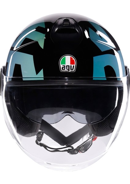 Agv Eteres Lido 46 T0038 Açık Kask