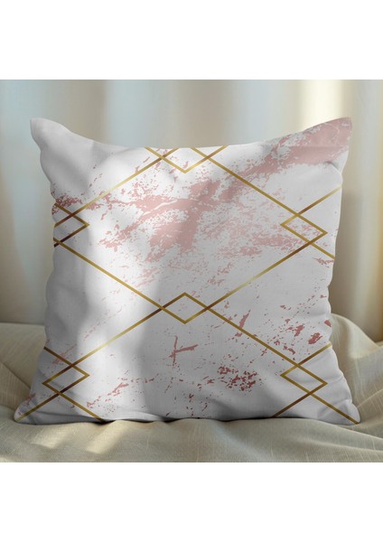 Modern Tasarımlı 2'li Yastık Içi ve Kırlent Kılıfı 45CM 113426