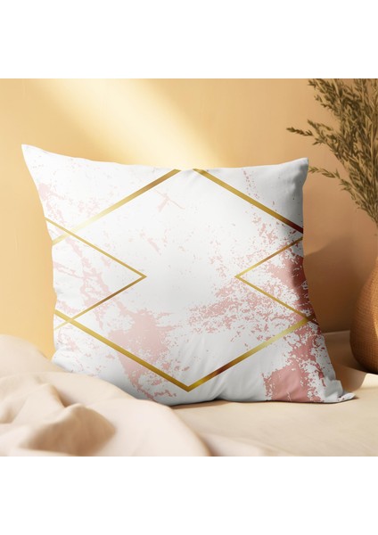 Modern Tasarımlı 2'li Yastık Içi ve Kırlent Kılıfı 45CM 113426